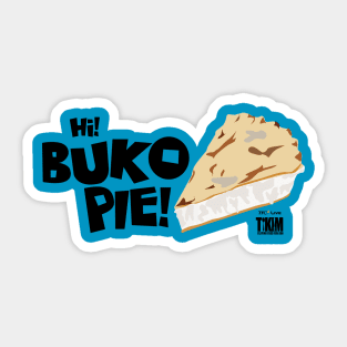 Hi Buko Pie! Tikim 2019 Fun Run Sticker